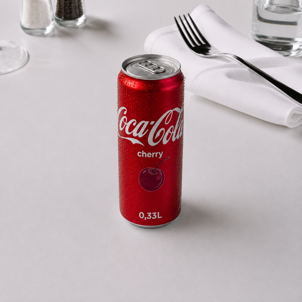 Coca cherry 330ml (canette)