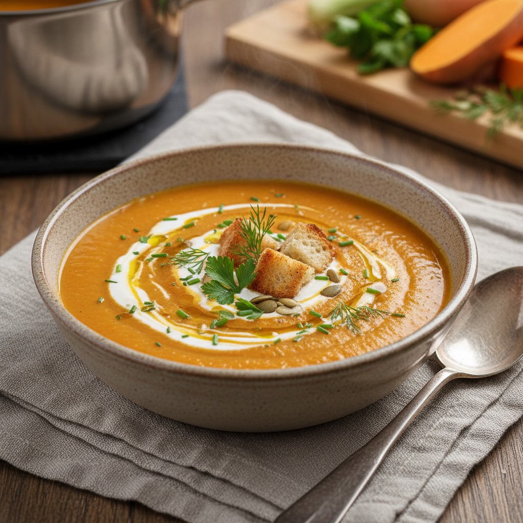 soupe faite maison onctueuse et savoureuse